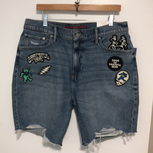 NEW Lucky Brand Grateful Dead Vintage Loose Short - Picture 4 of 12